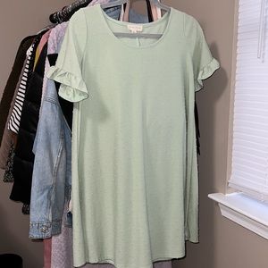 Mint Green Dress